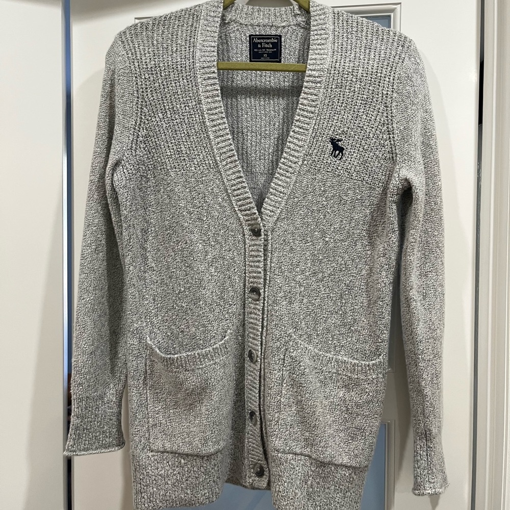 Abercrombie and Fitch Button Up Sweater